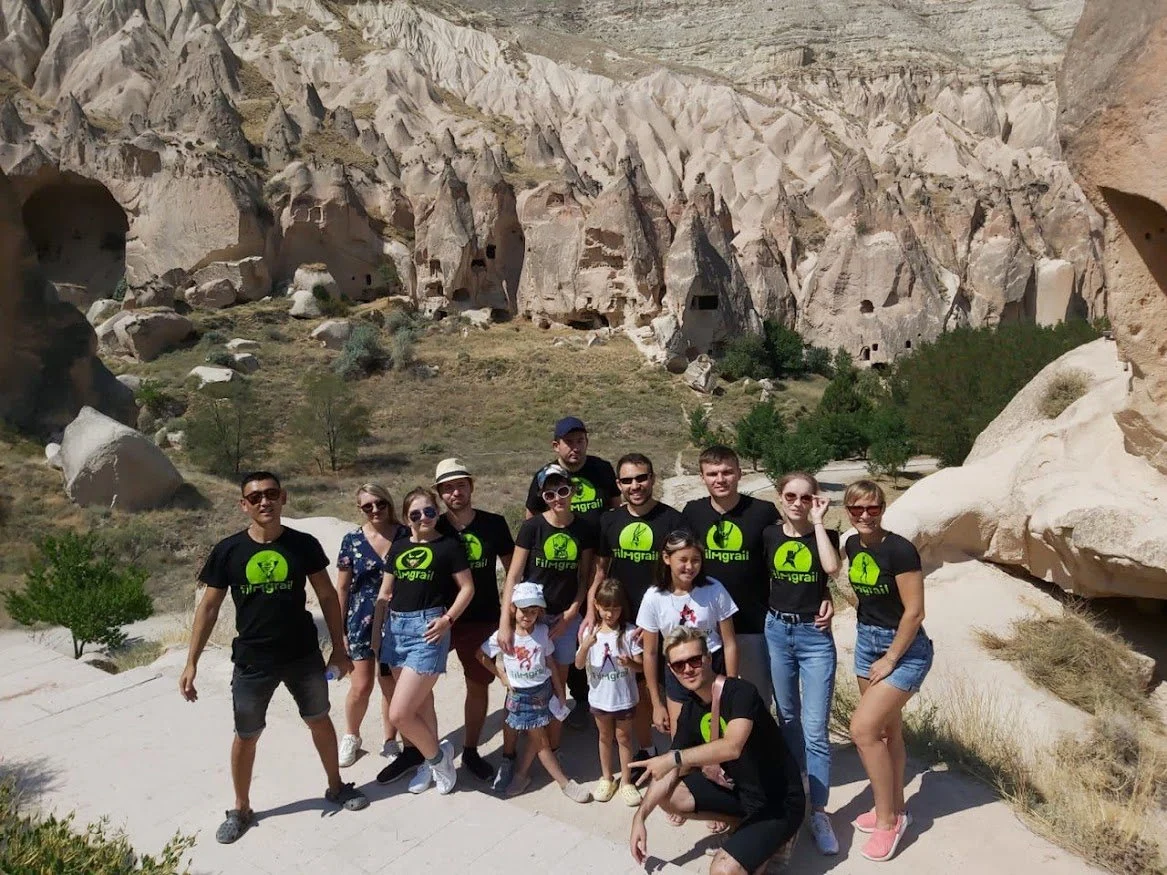 The Filmgrail team in Cappadocia
